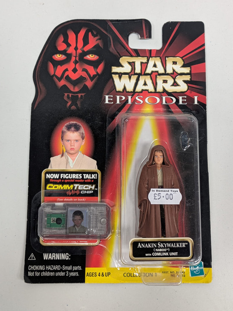 Star Wars Episode 1 Anakin Skywalker (Naboo) with Comlink Unit