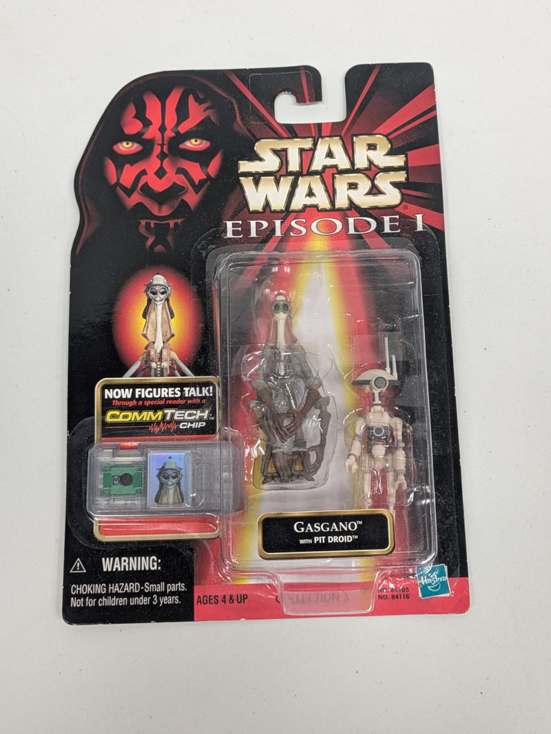 Star Wars Episode 1 Gasgano with Pit Droid