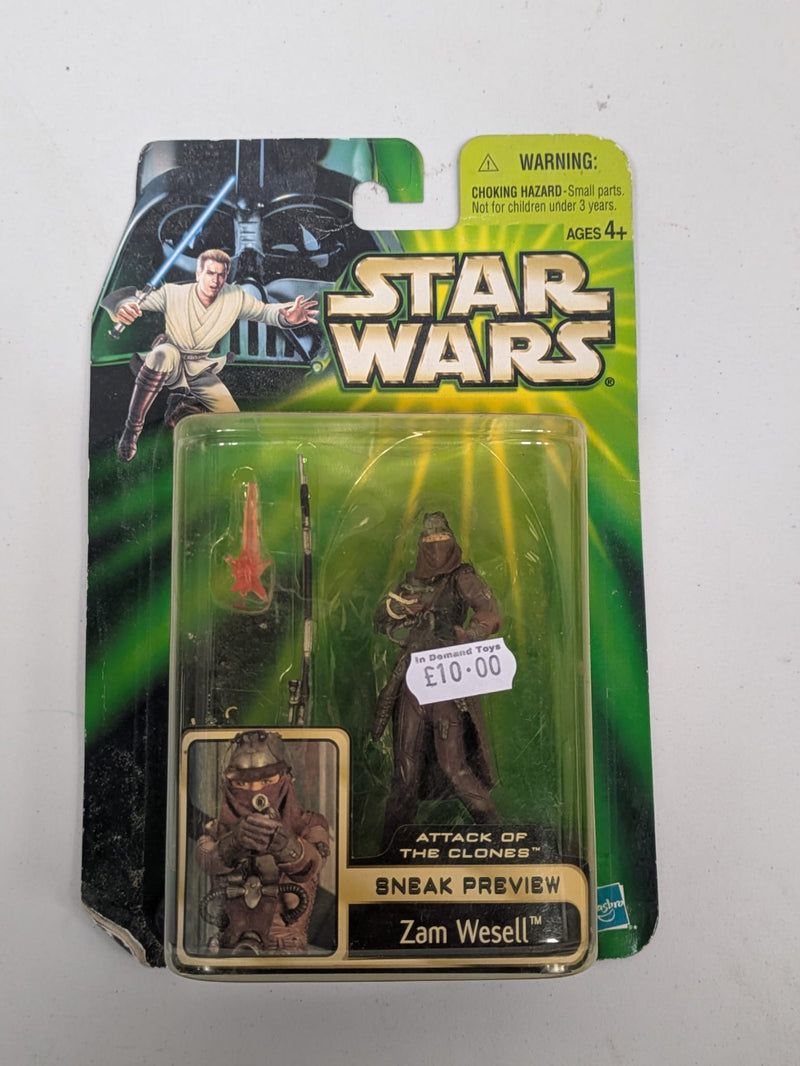 Star Wars Power Of The Jedi Zam Wesell Sneak Preview Attack Of The Clones (A)