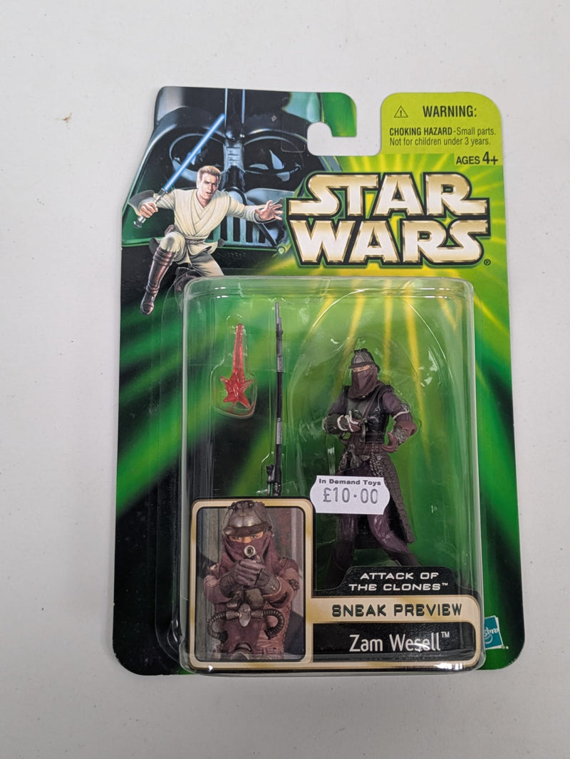 Star Wars Power Of The Jedi Zam Wesell Sneak Preview Attack Of The Clones (B)