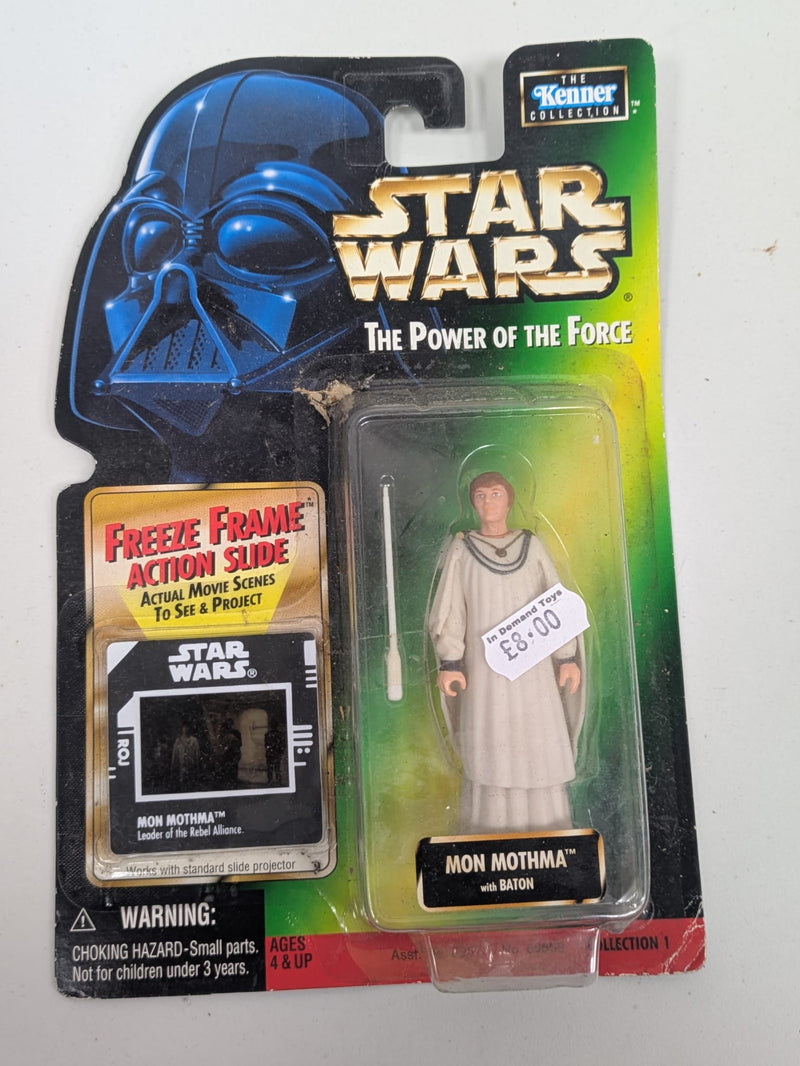 Star Wars The Power Of The Force Mon Mothma with Baton