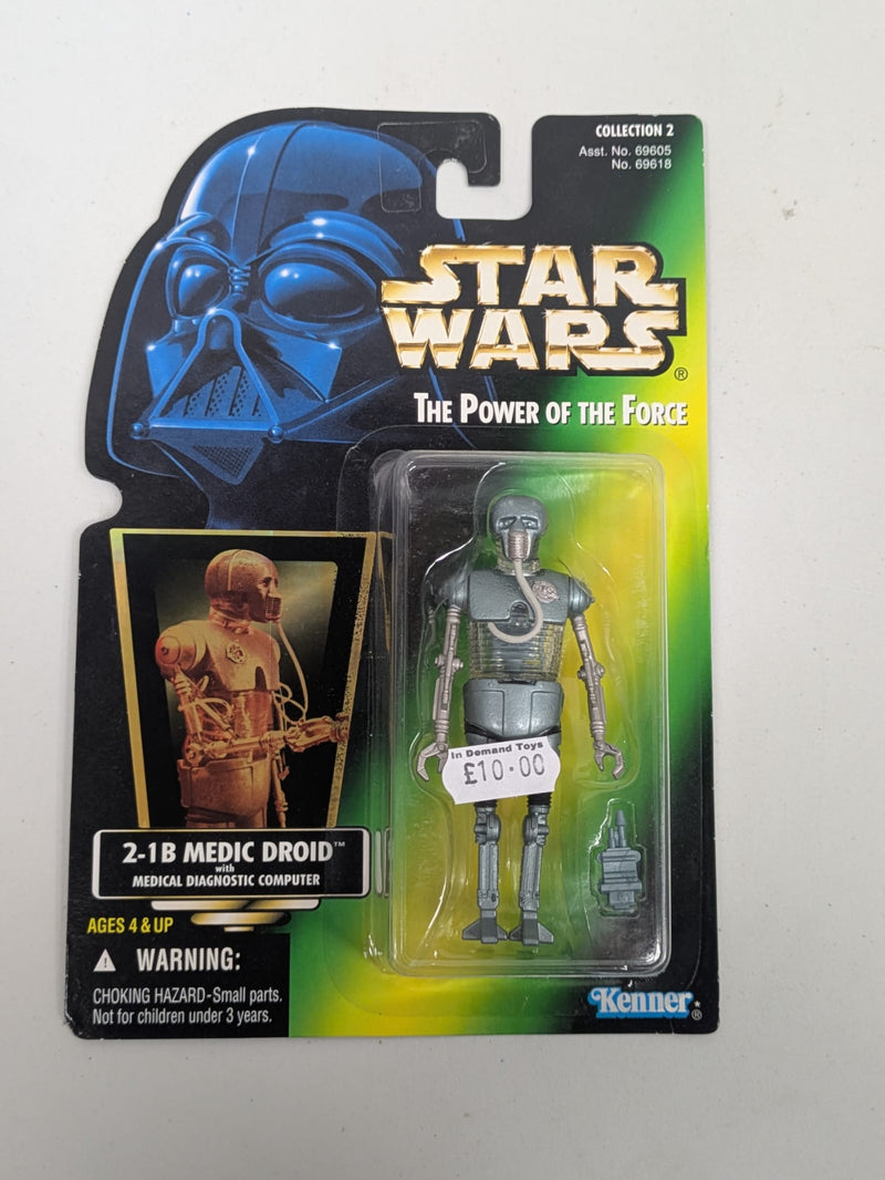 Star Wars The Power Of The Force 2-1B Medic Droid with Medical Diagnostic Computer (Collection 2)