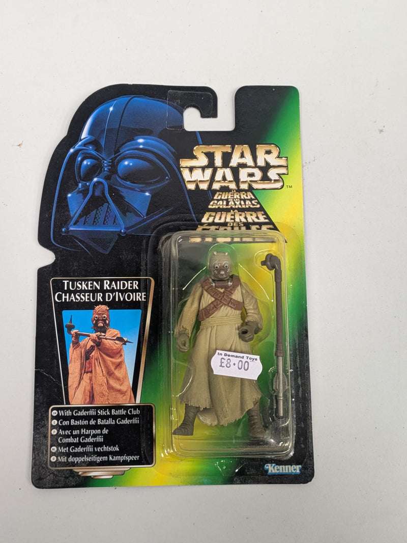 Star Wars (International) Tusken Raider with Gaderffii Stick Battle Club