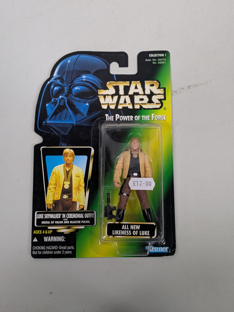 Star Wars The Power Of The Force Luke Skywalker in Ceremonial Outfit (Collection 1)