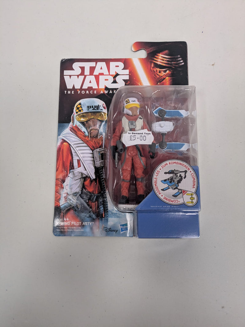 Star Wars The Force Awakens X-Wing Pilot Asty
