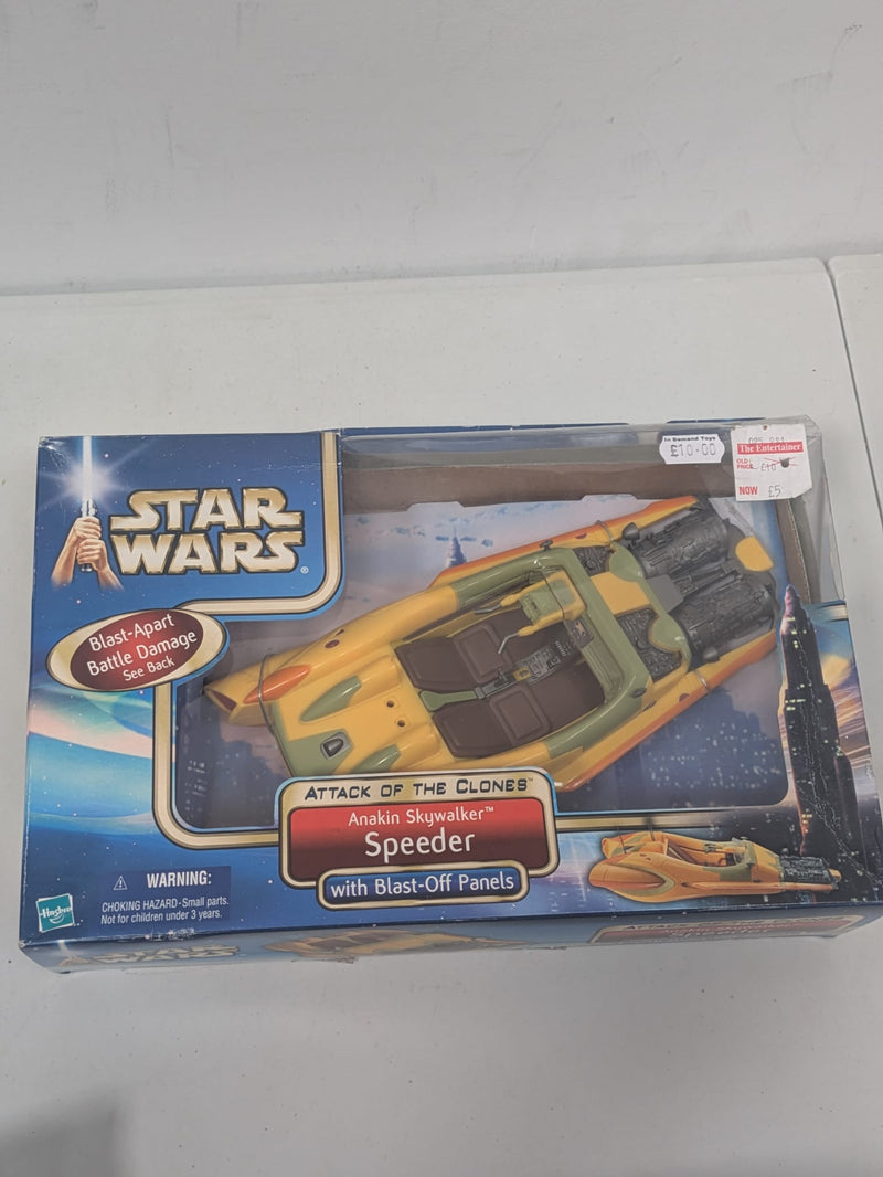 Star Wars Attack Of The Clones Anakin Skywalker Speeder