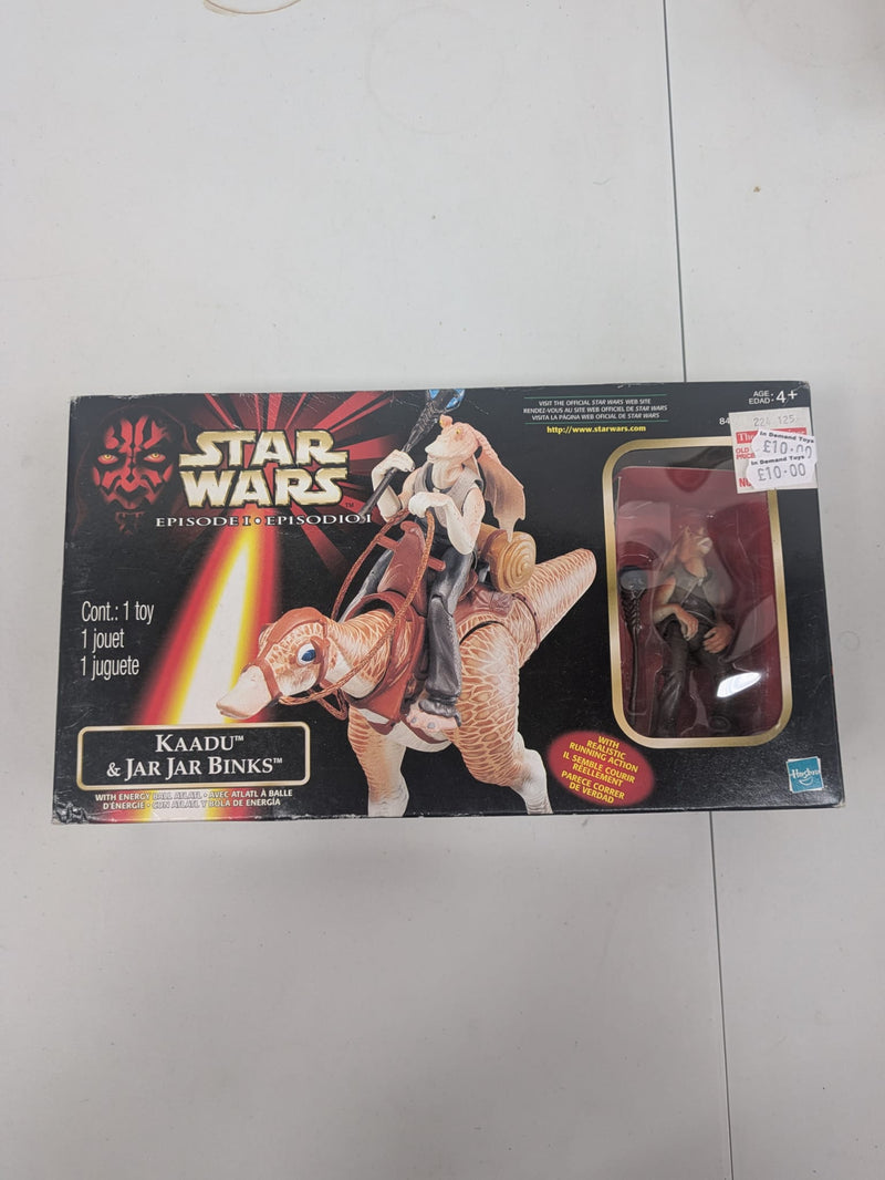 Star Wars Episode 1 Kaadu and Jar Jar Binks