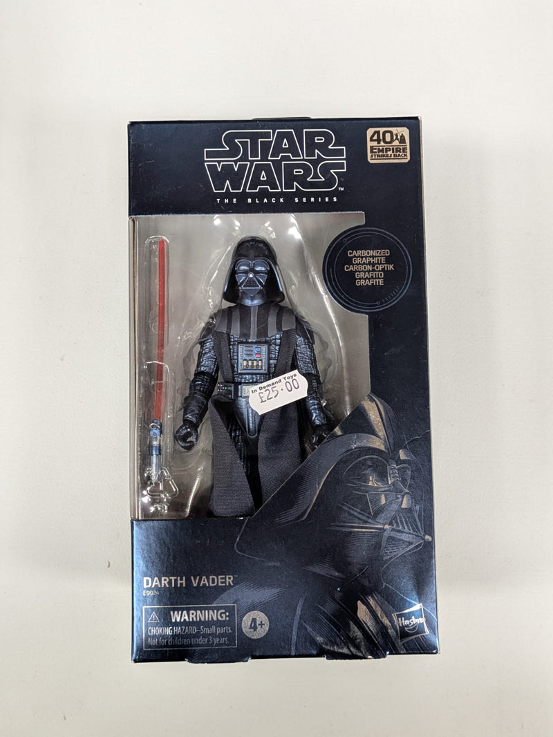 Star Wars The Black Series Darth Vader Carbonized