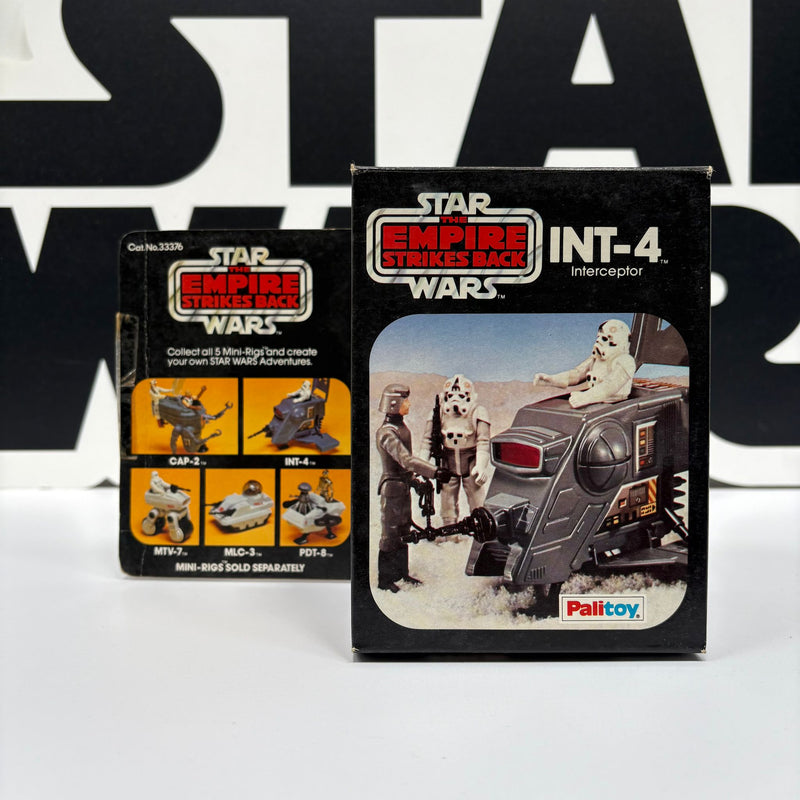 Star Wars Vintage Empire Strikes Back INT-4 Interceptor BOX ONLY