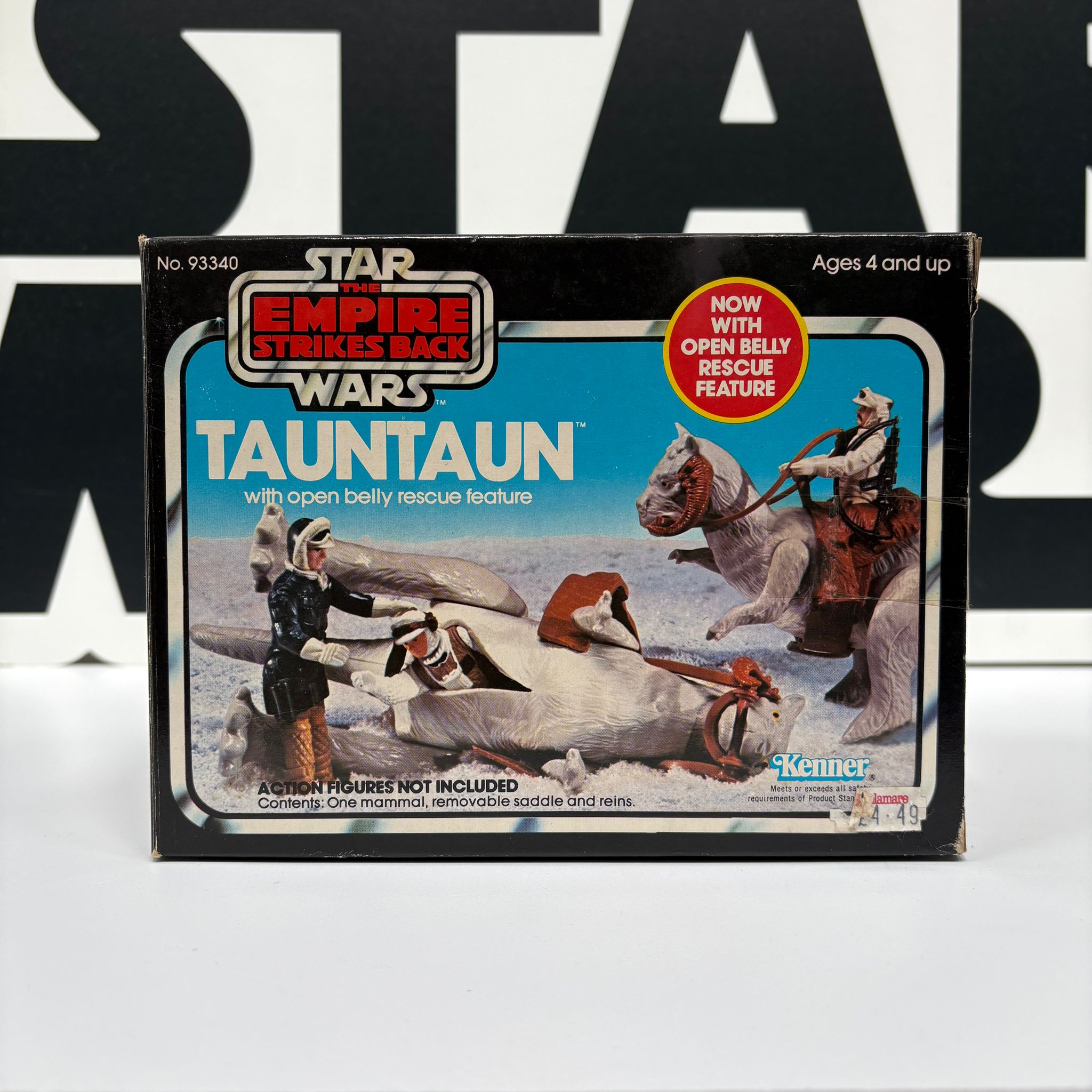 Star Wars Vintage Empire Strikes Back Tauntaun Split Belly Box Only