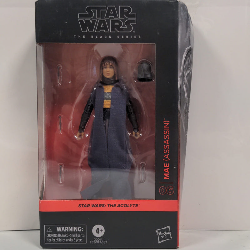 Star Wars Black Series (The Acolyte) Mae Assassin NON MINT (a)