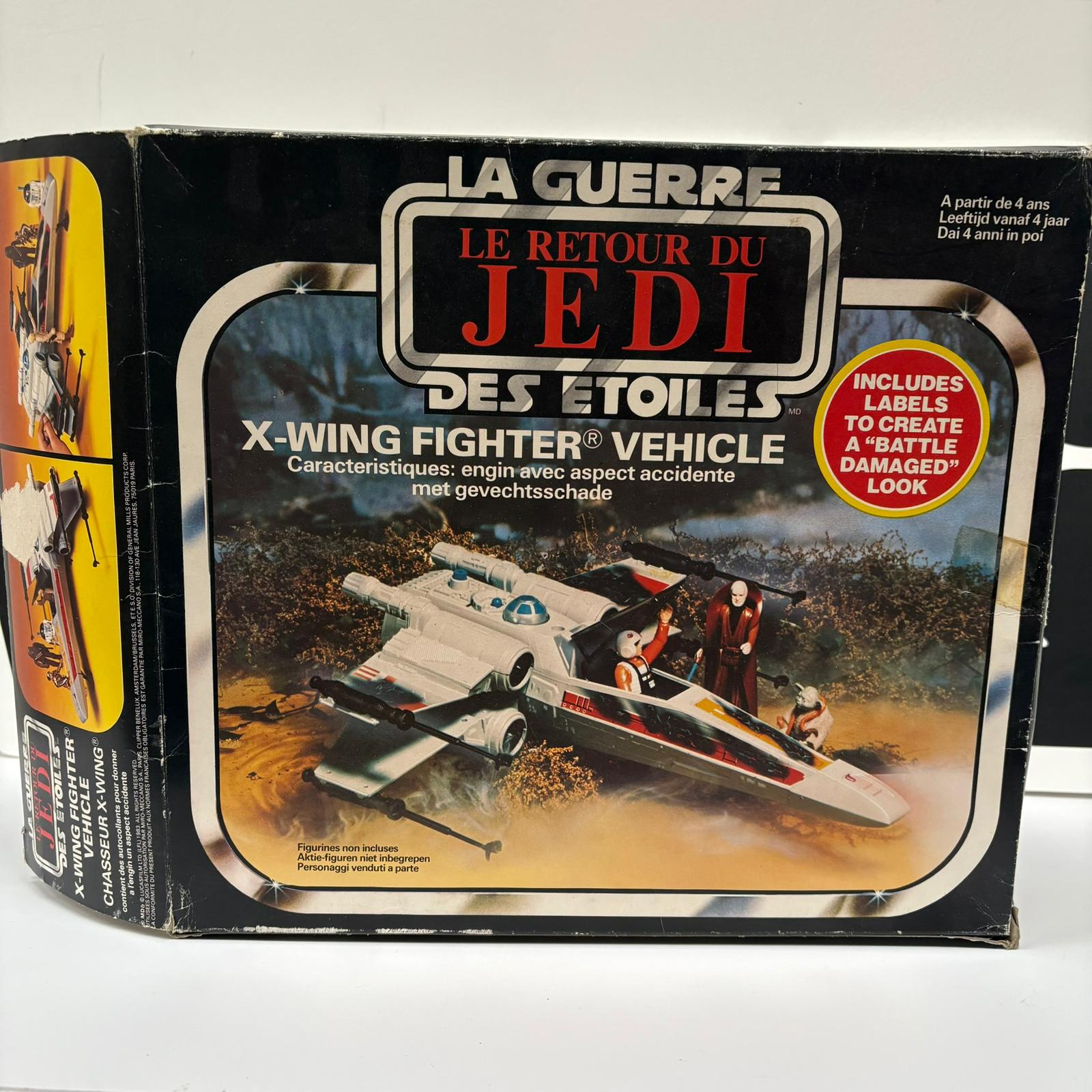 Star Wars Vintage Return Of The Jedi X-Wing Fighter BOX ONLY