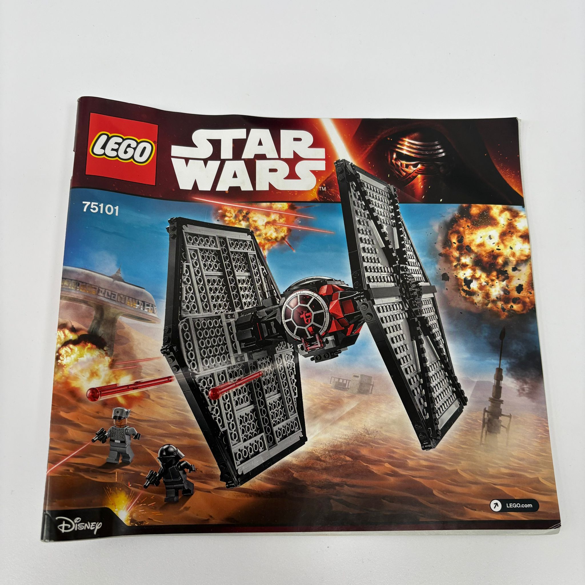 Star Wars Lego First Order Special Forces Tie Fighter (75101) BOXED ONLY 2 MINI FIGURES