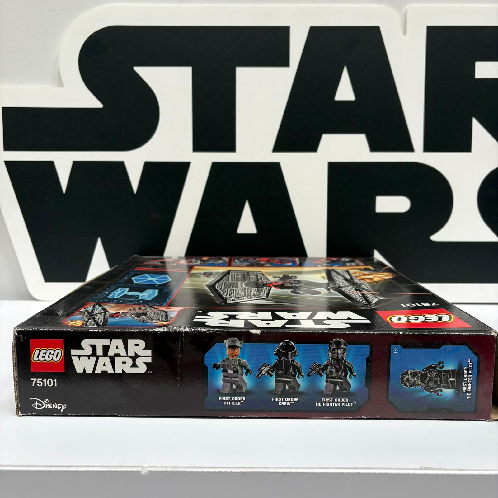 Star Wars Lego First Order Special Forces Tie Fighter (75101) BOXED ONLY 2 MINI FIGURES
