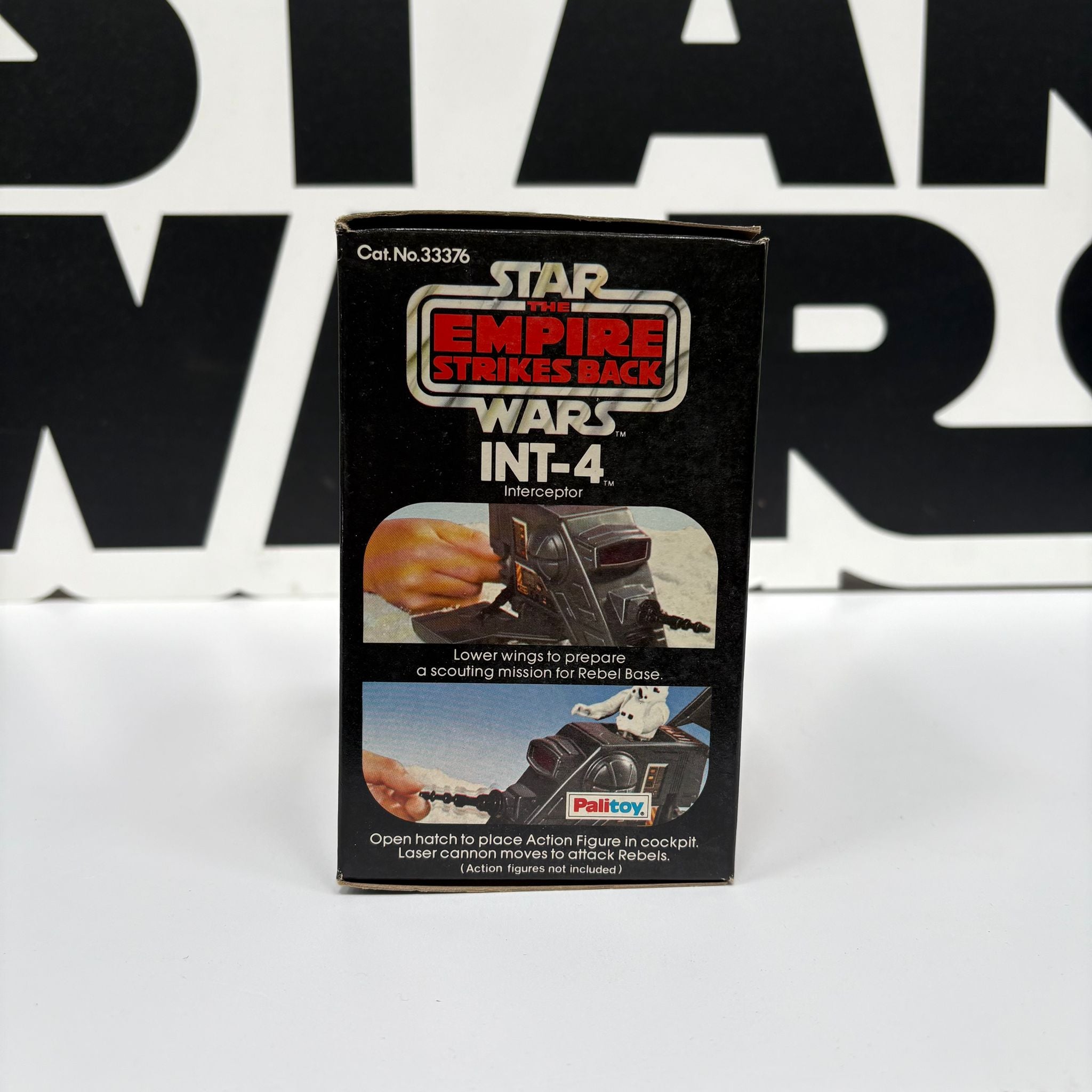 Star Wars Vintage Empire Strikes Back INT-4 Interceptor BOX ONLY