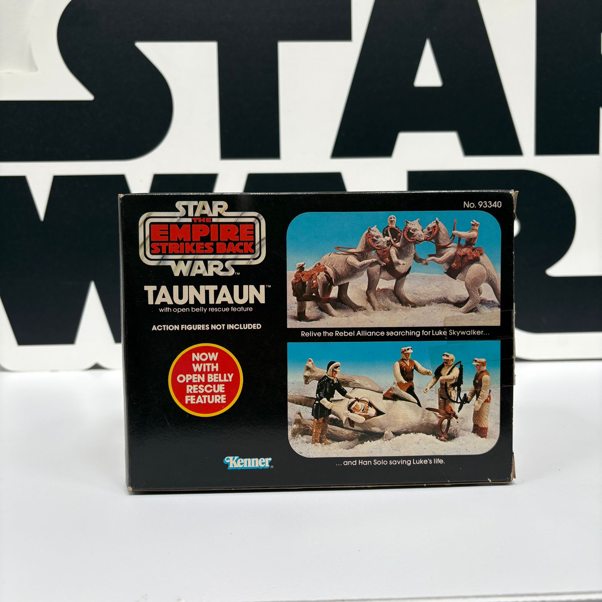 Star Wars Vintage Empire Strikes Back Tauntaun Split Belly Box Only