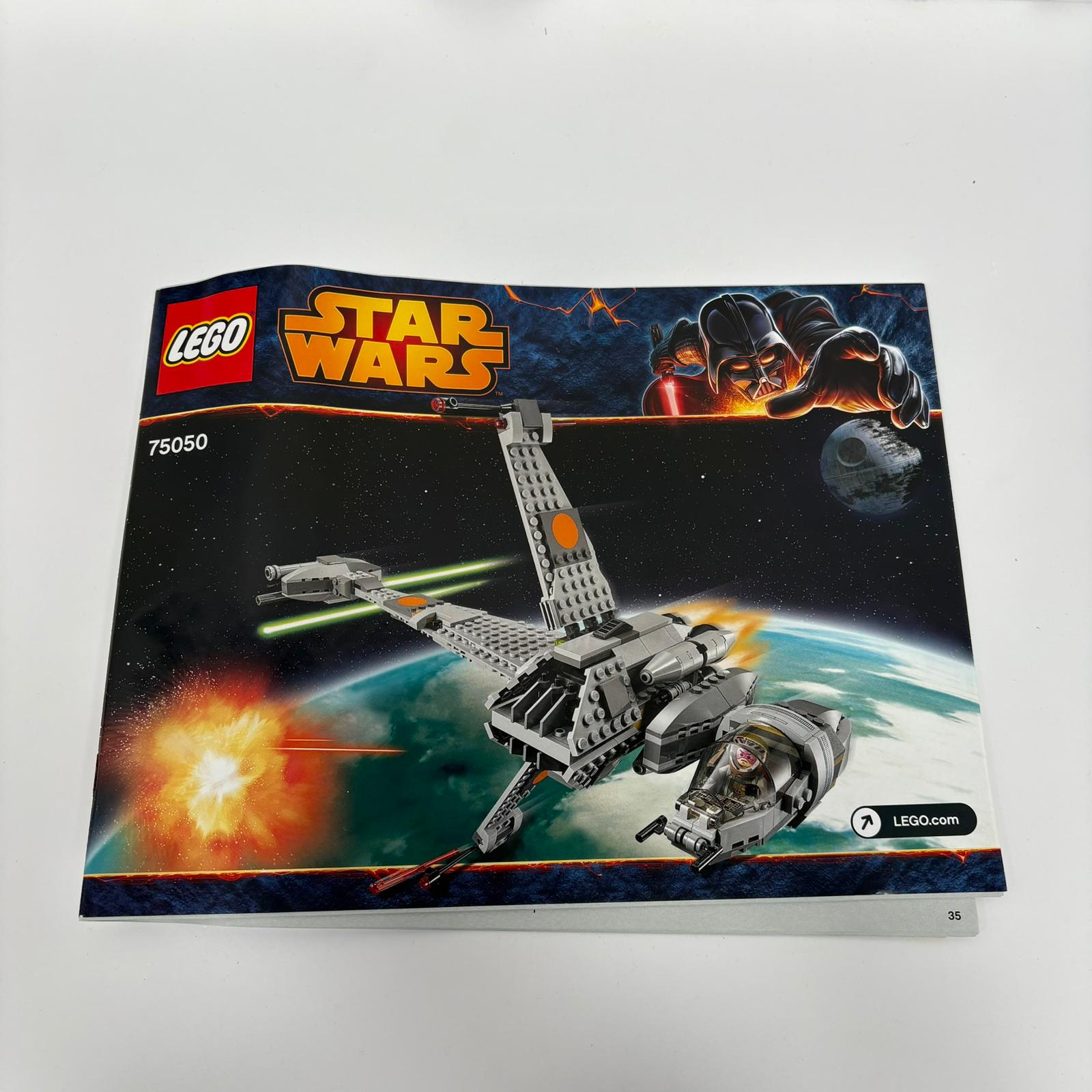 Star Wars Lego B-Wing (75050) Boxed & Complete