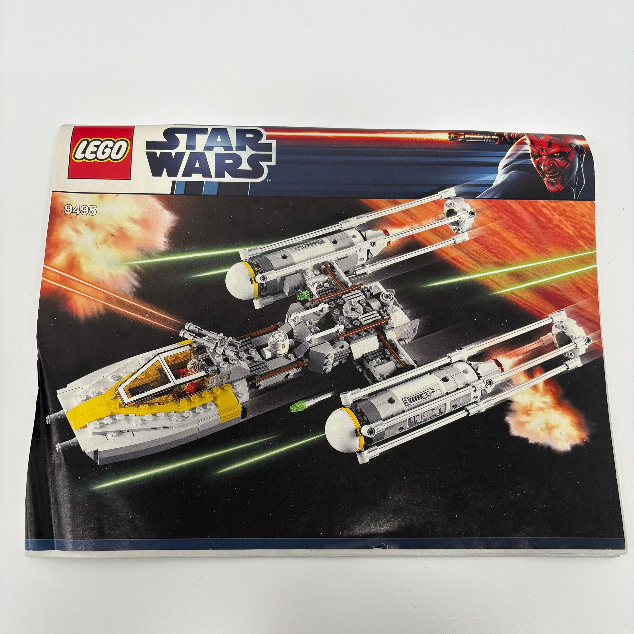 Star Wars Lego Gold Leaders Y-Wing Starfighter (9495) Complete & Boxed