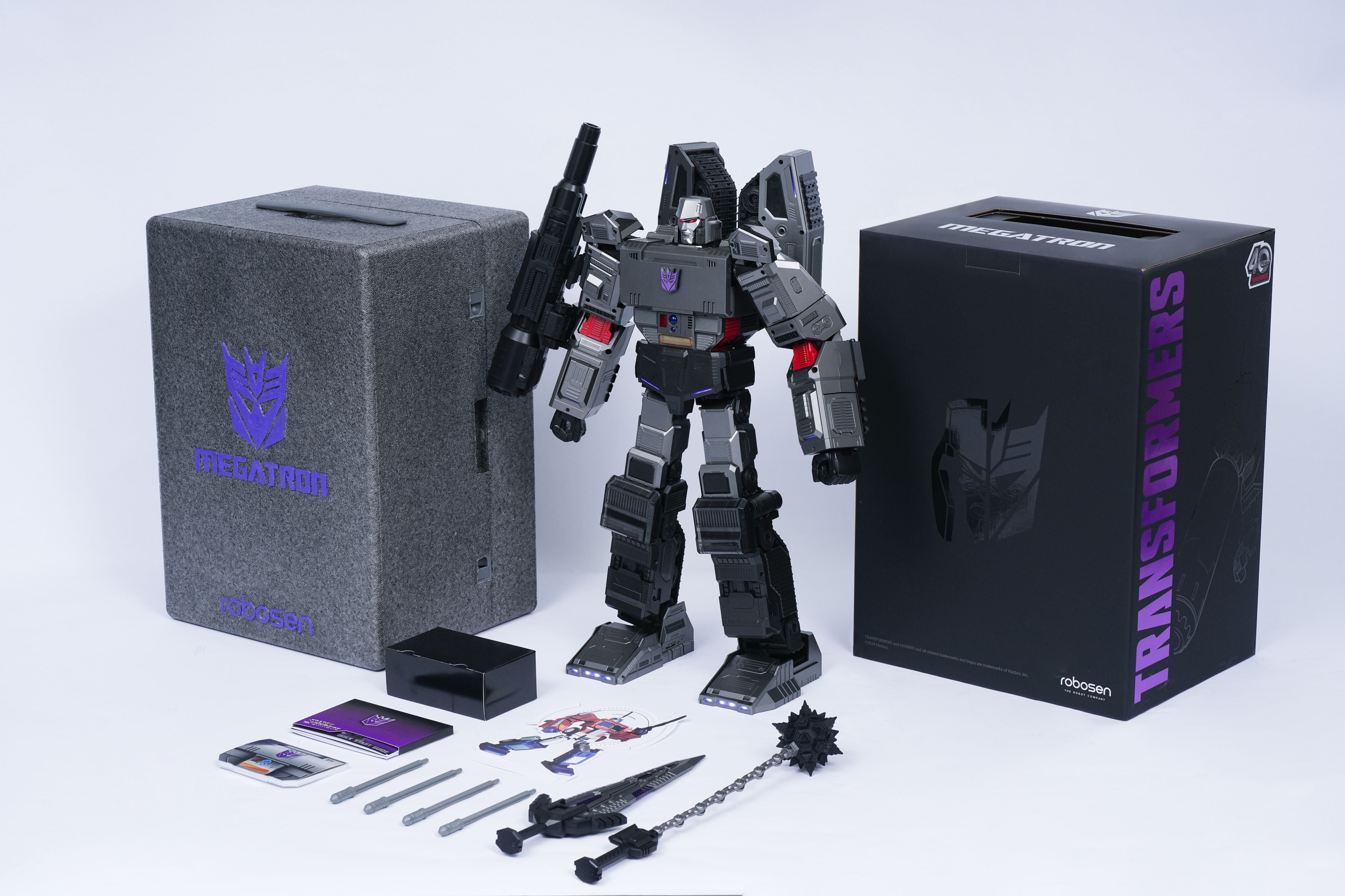 Robosen Transformers Megatron G1 Self Transforming