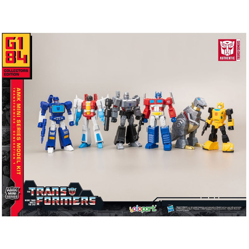 Transformers G1 Yolopark Mini 12cm Model Kit - Single Random Blind Box Supplied