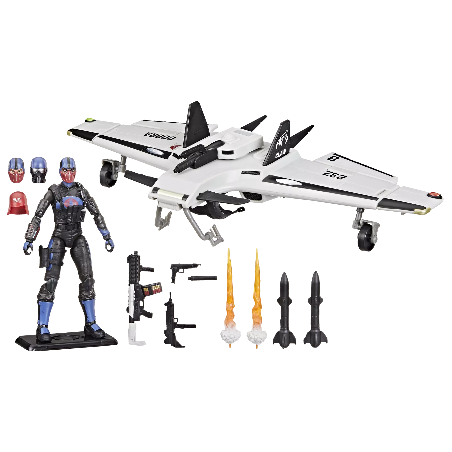 G.I. Joe Classified Series Cobra Pilot & Cobra C.L.A.W. (Covert Light Aerial Weapon)