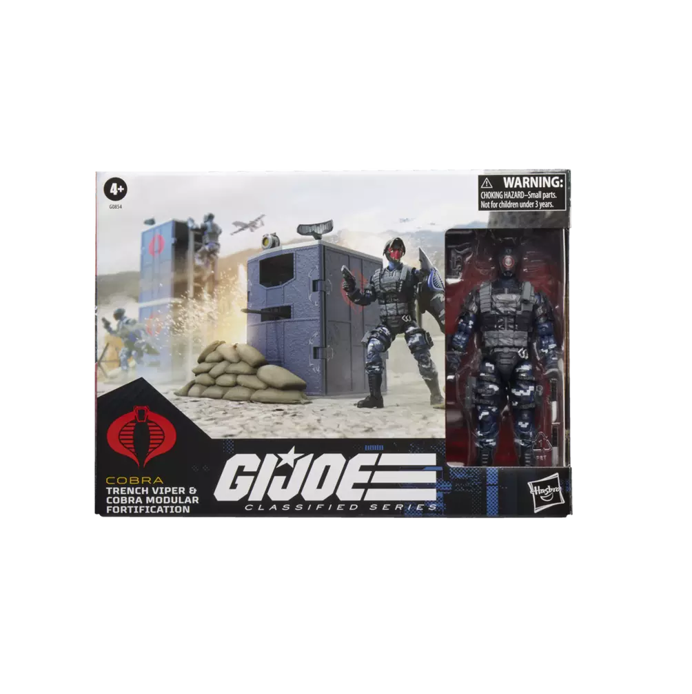 G.I. Joe Classified Series Trench Viper & Cobra Modular Fortification