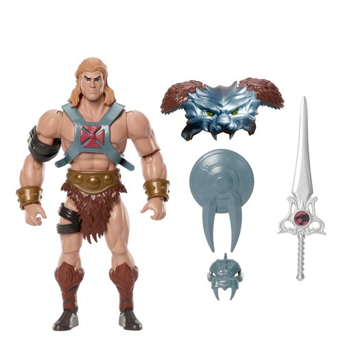 Masters of the Universe X Thundercats Wave 2 Set of 3 - He-Man, Tygra & Panthro