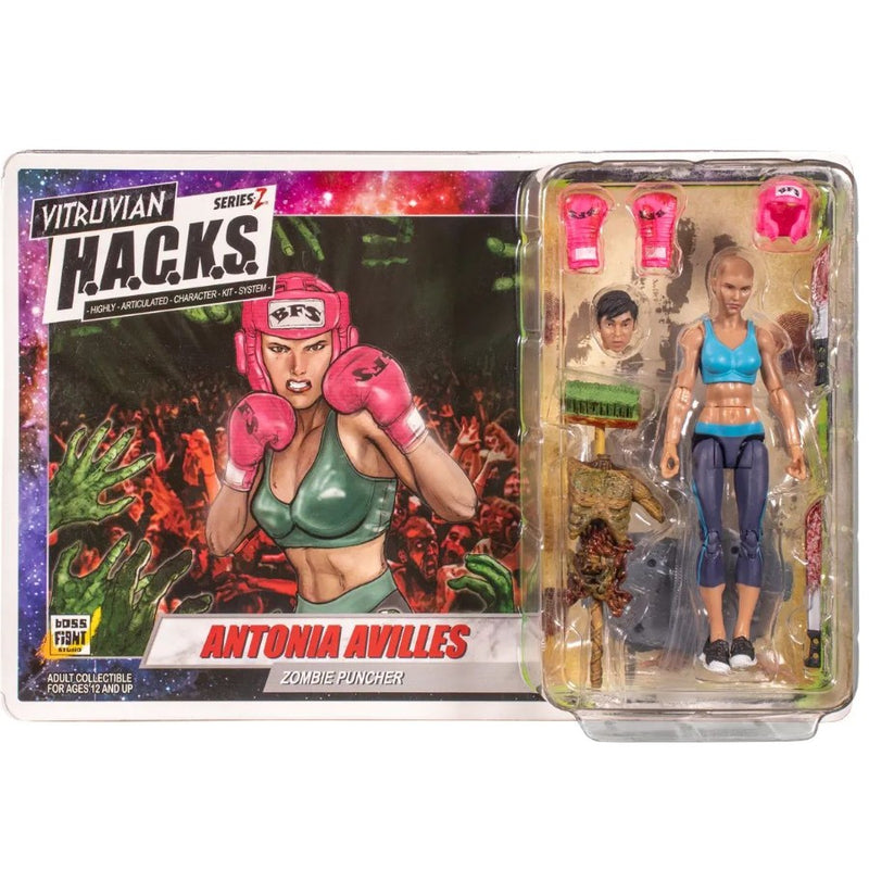 Vitruvian H.A.C.K.S Zombie Series Antonia Avilles Zombie Puncher