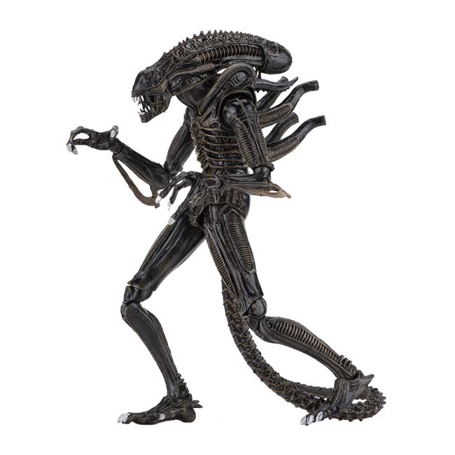 NECA Aliens 1986 Alien Warrior Xenomorph Ultimate 7″ Scale Action Figure - Brown