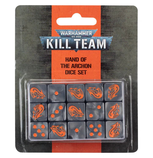 Warhammer 40,000 Kill Team Hand of Archon Dice Set