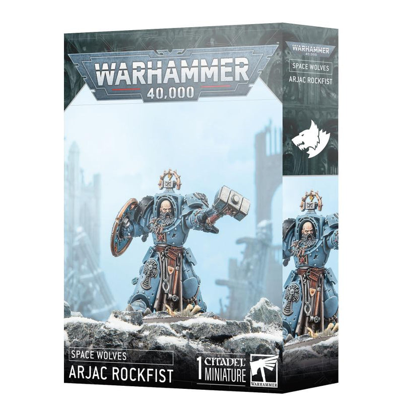 Warhammer 40,000 Space Wolves Arjac Rockfist
