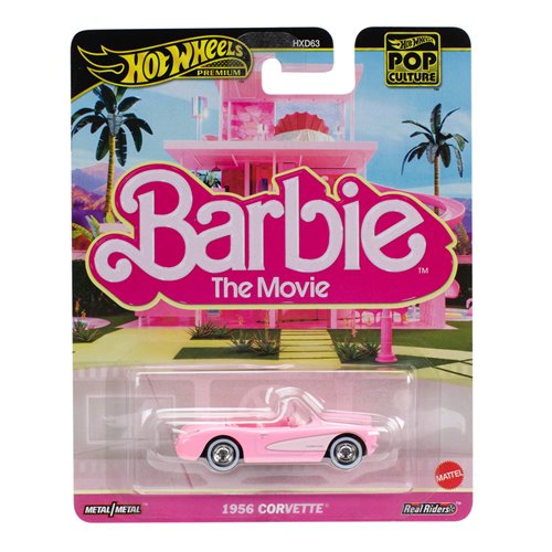 Hot Wheels Pop Culture Barbie Movie 1956 Corvette