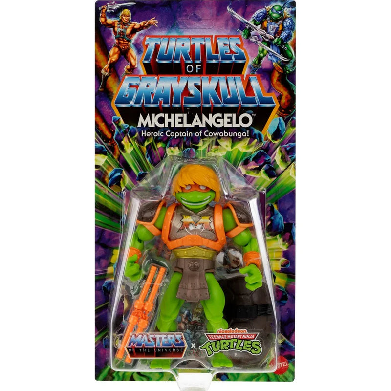 Masters Of The Universe Origins Turtles of Grayskull Michelangelo