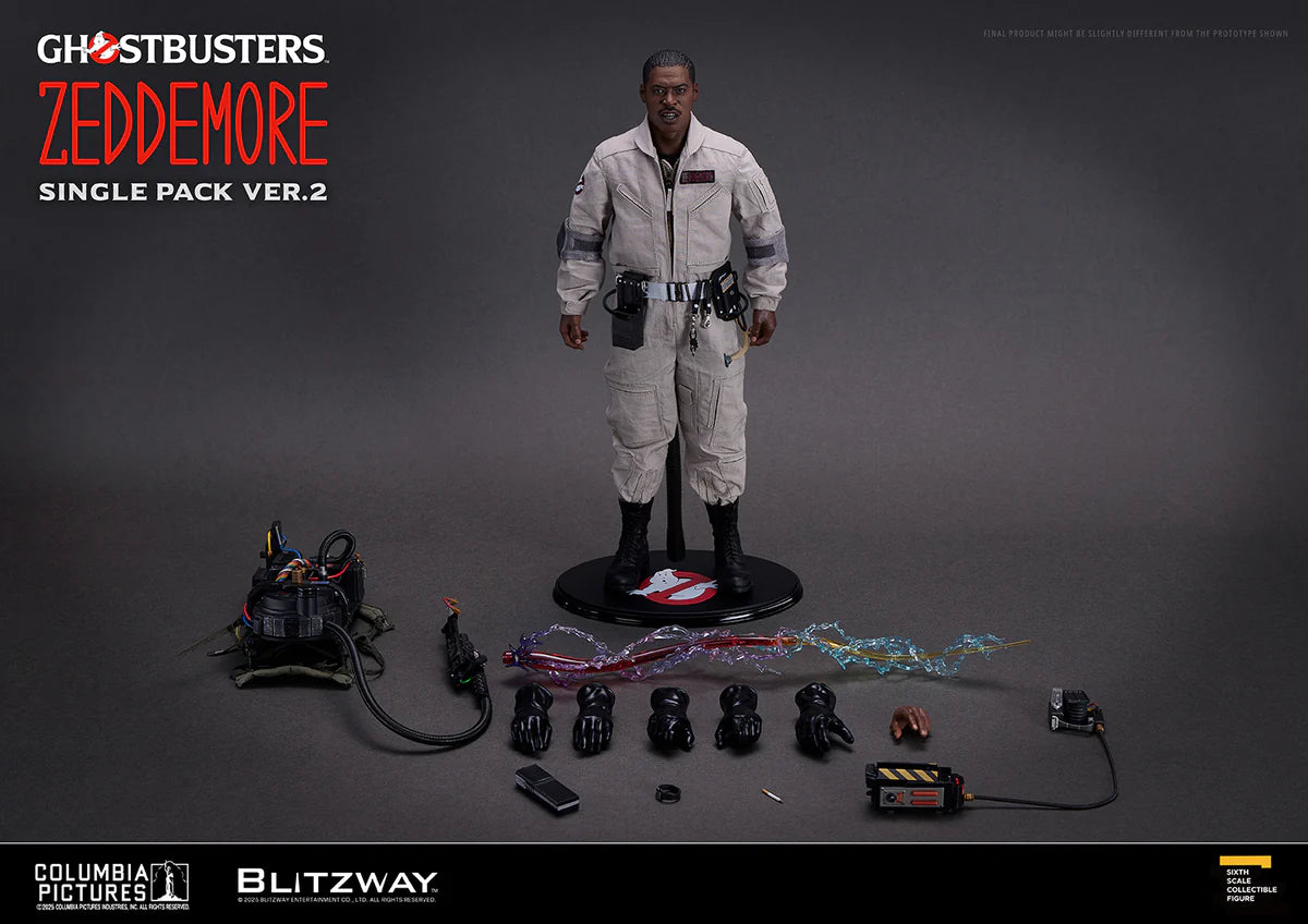 PRE-ORDER Blitzway Ghostbusters 2.0 Winston Zeddemore 1/6 Scale Collectible Figure
