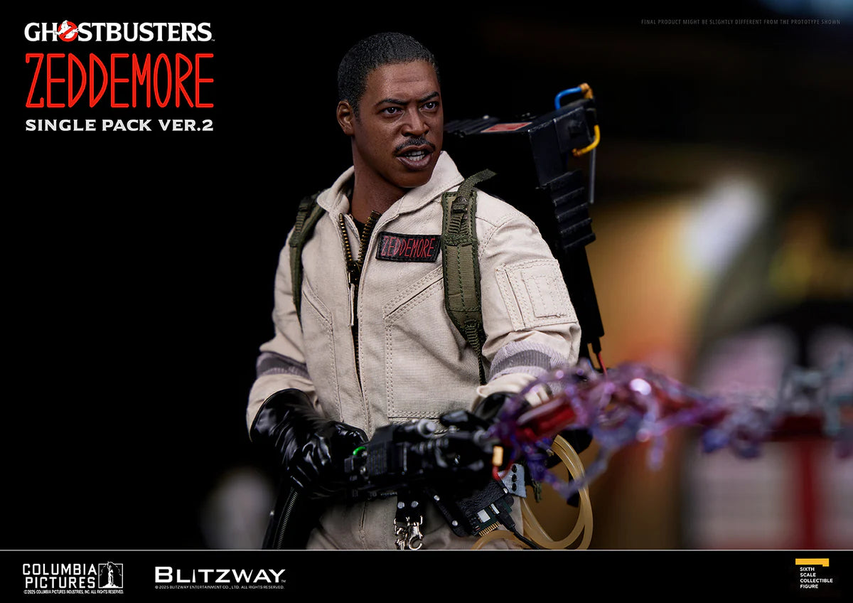 PRE-ORDER Blitzway Ghostbusters 2.0 Winston Zeddemore 1/6 Scale Collectible Figure