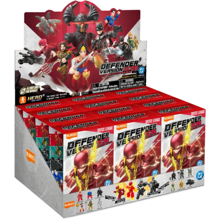 PRE-ORDER Batman DC Hero Defender Version DC02 - Justice League SEALED BOX OF 12