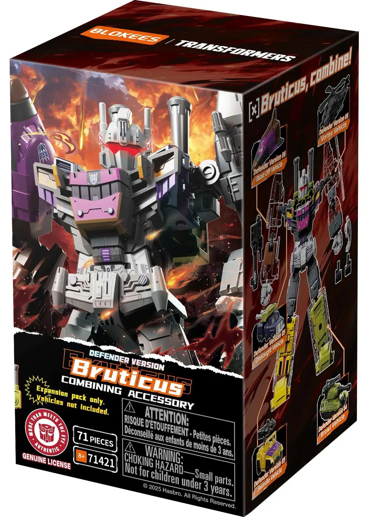 PRE-ORDER Transformers Blokees Bruticus Combining Kit