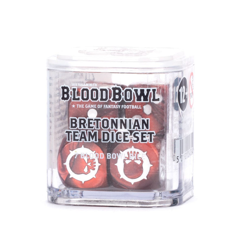 Warhammer Blood Bowl Bretonnian Dice Set