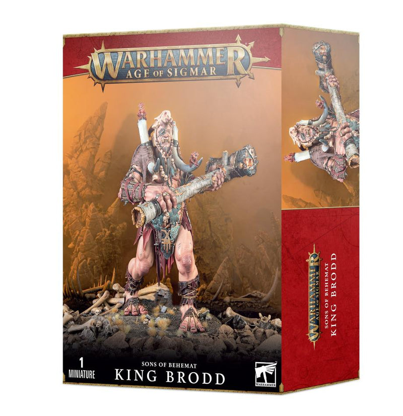 Warhammer Age of Sigmar Sons of Behemet King Brodd
