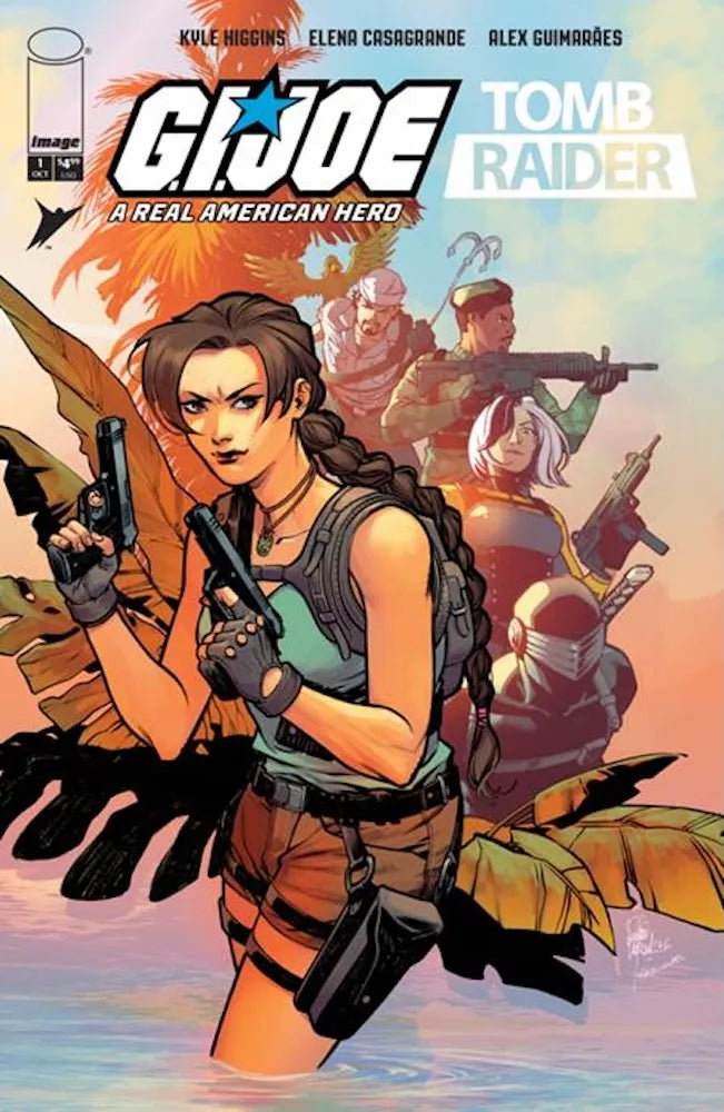 G.I. Joe A Real American Hero / Tomb Raider #1 COVER A Variant