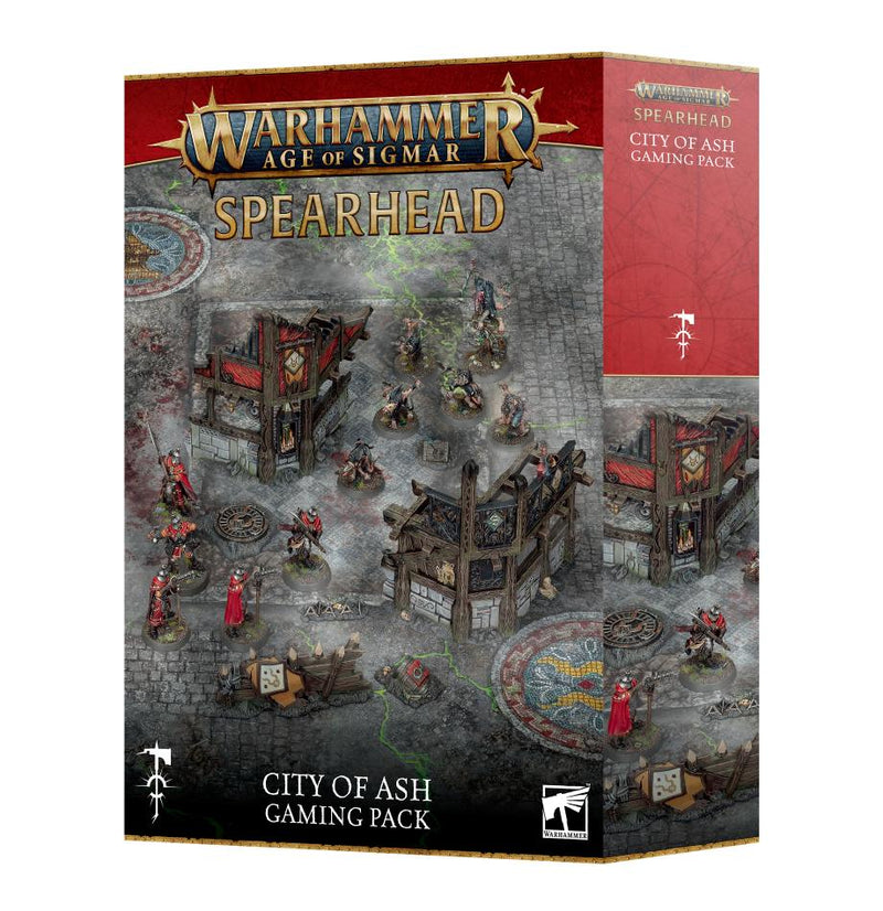 Warhammer Age of Sigmar Spearhead City of Ash Gaming Pack