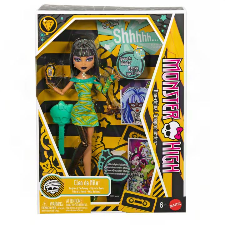 Monster High Dawn Of The Dance G1 Creeproduction Doll Cleo De Nile