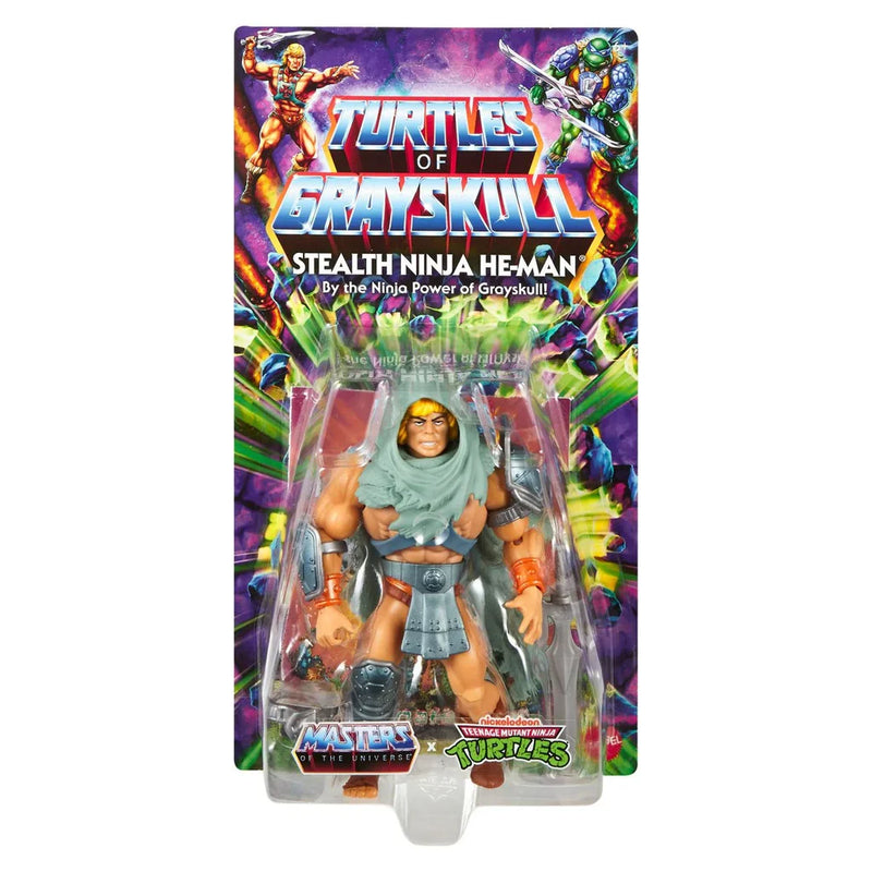 Masters Of The Universe Origins Turtles of Greyskull Stealth Ninja He-Man