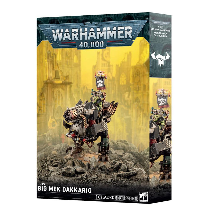 Warhammer 40,000 Orks Big Mek Dakkarig