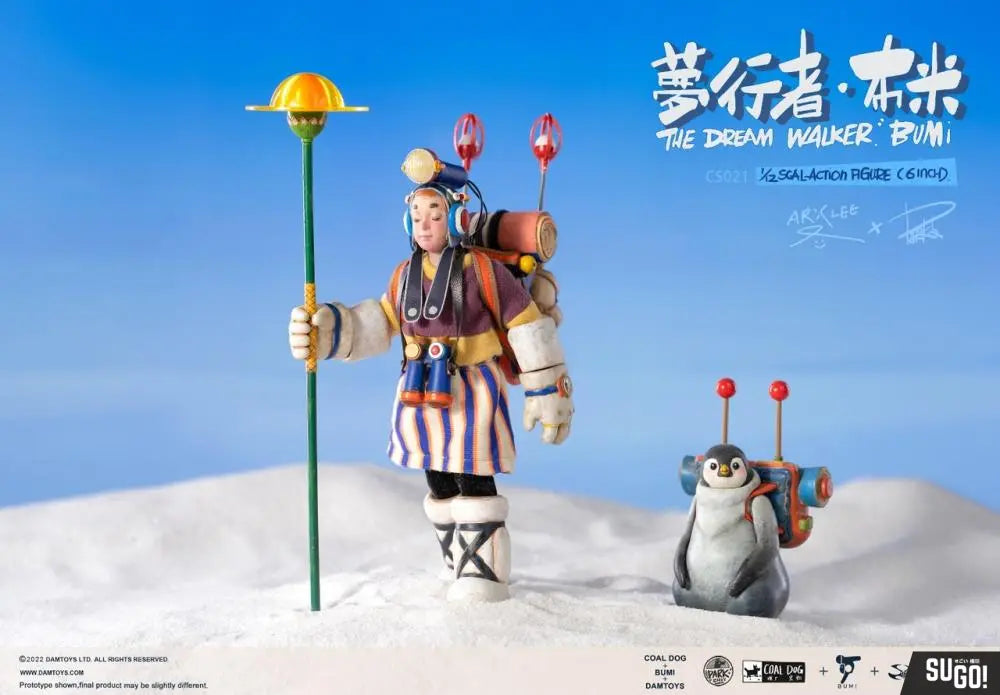 Damtoys Bumi The Dream Walker Light Sleep Version 1/12 Scale Collectible Figure