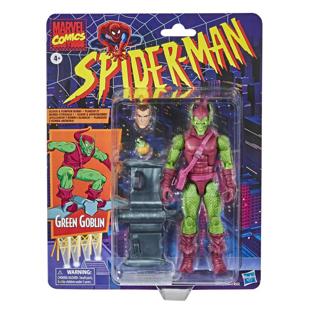 Marvel Legends Spider-Man Retro Green Goblin