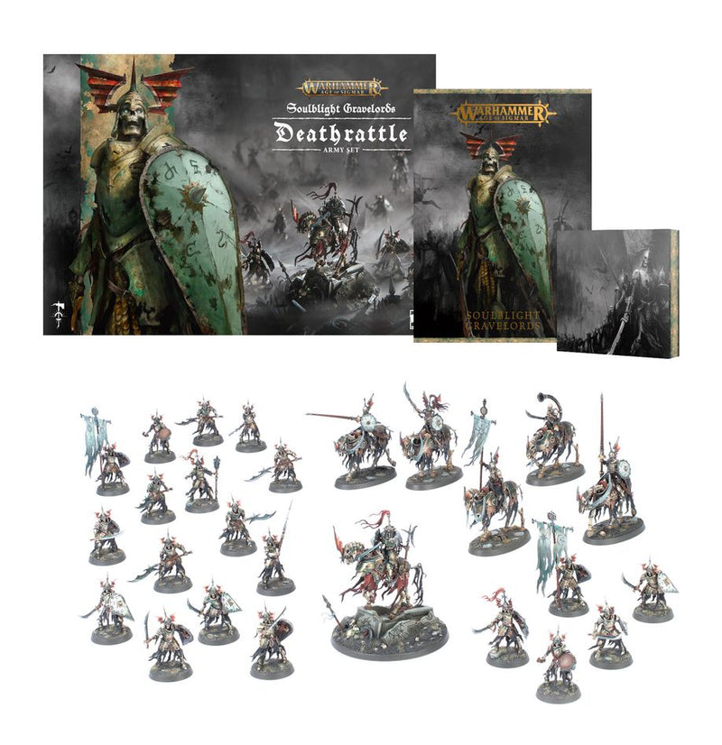 Warhammer Age of Sigmar Soulblight Gravelords Deathrattle Army Set