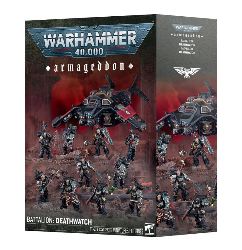 Warhammer 40,000 Armageddon Deathwatch Battalion ARRIVING SOON