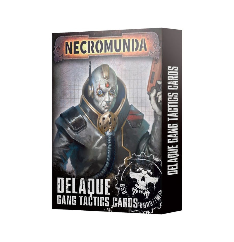 Warhammer Necromunda Delaque Gang Tactics Cards