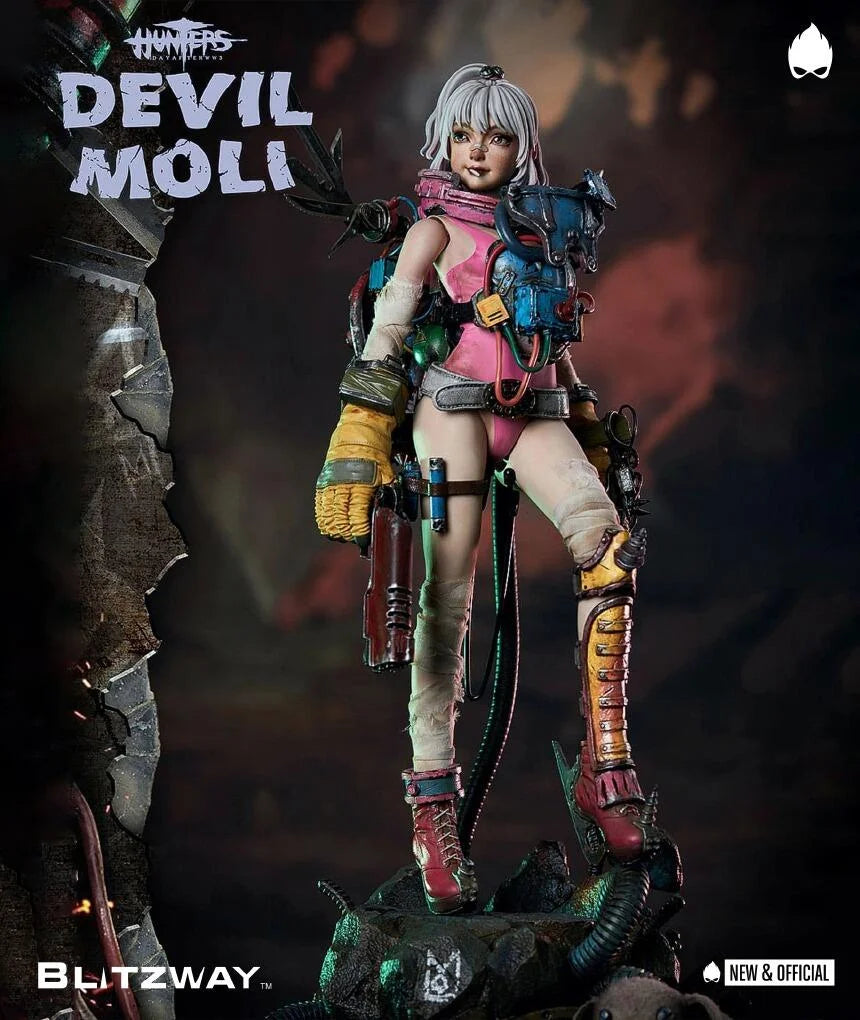 Blitzway x BHEAD Works Hunters Day After WWIII Devil Moli 1/6 Scale Collectible Figure
